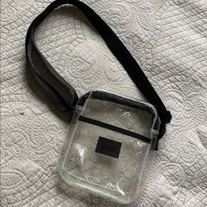 PInk transparent bag